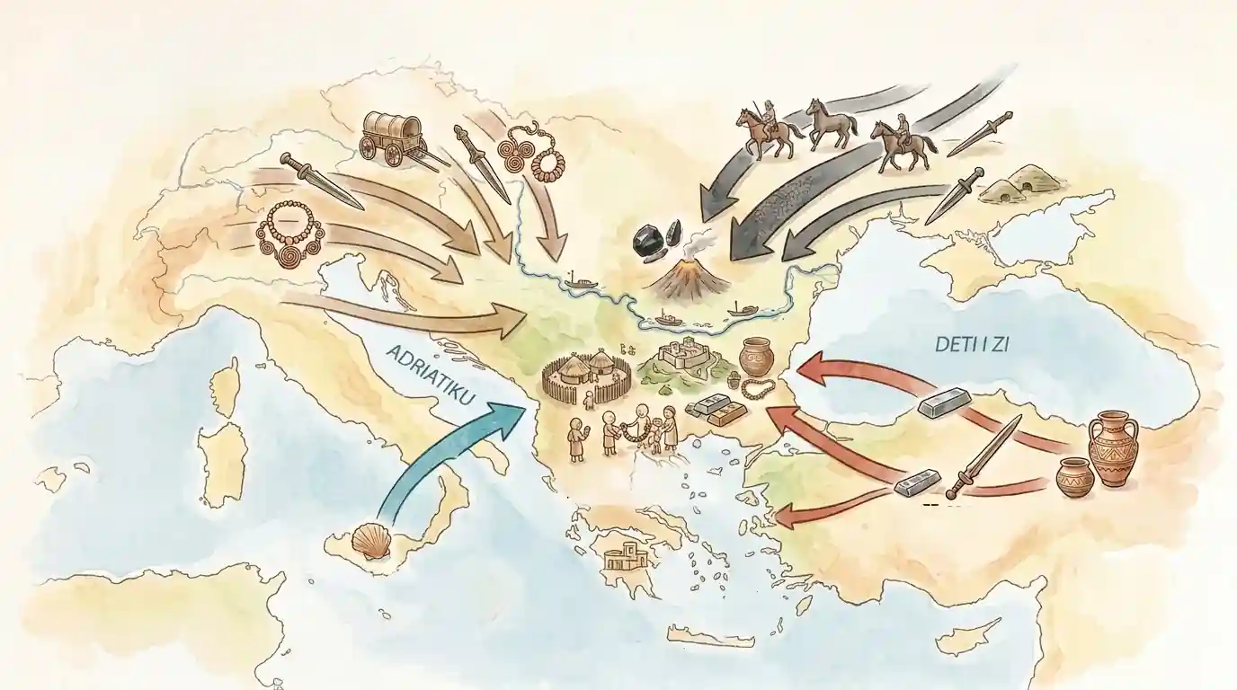 Lëvizjet e popullsive në Kohën e Bronzit