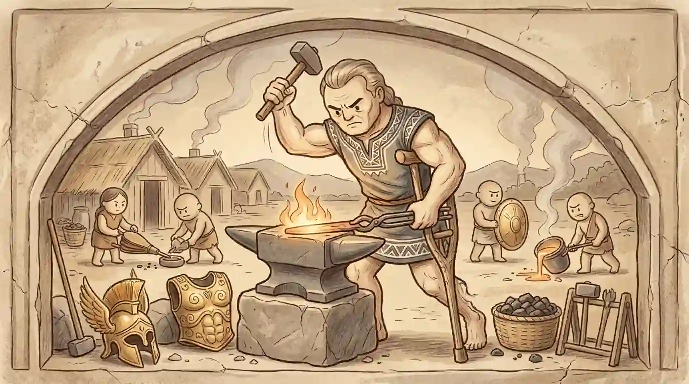 hefesti farketari mitologji